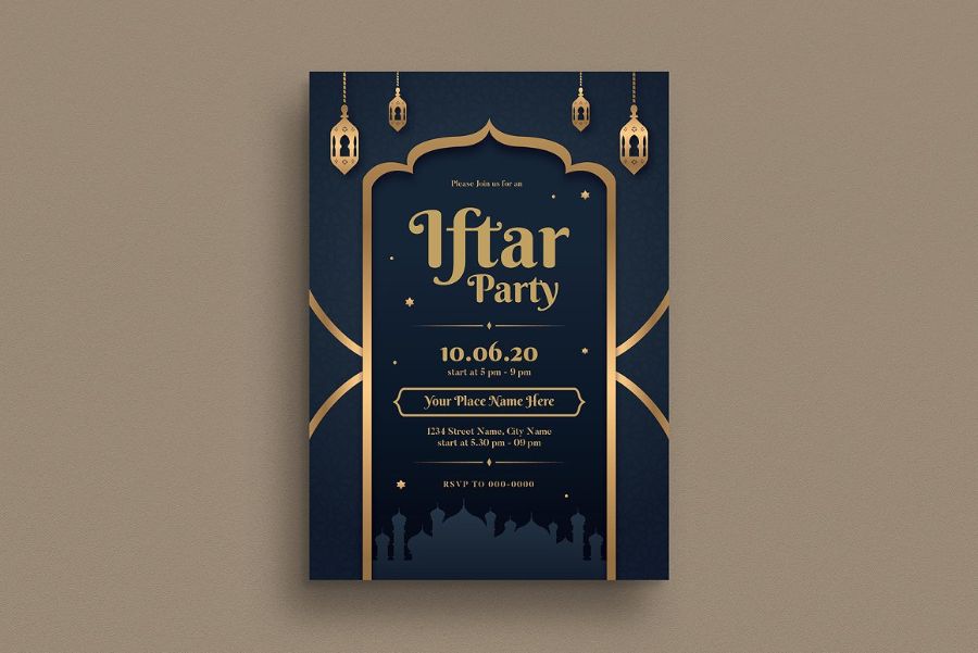 Iftar Invitation Flyer