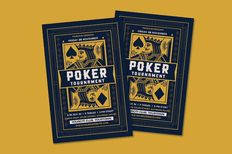 Poker Tournament Flyer