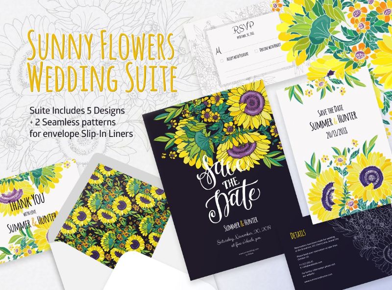Sunny Flowers Wedding Suite