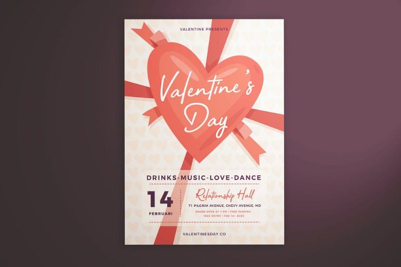 Valentine's Day Flyer Vol. 01