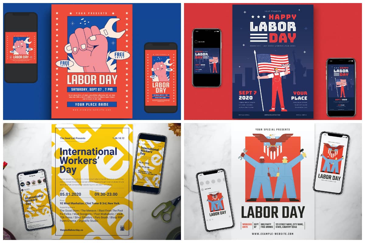 Labor Day Flyers